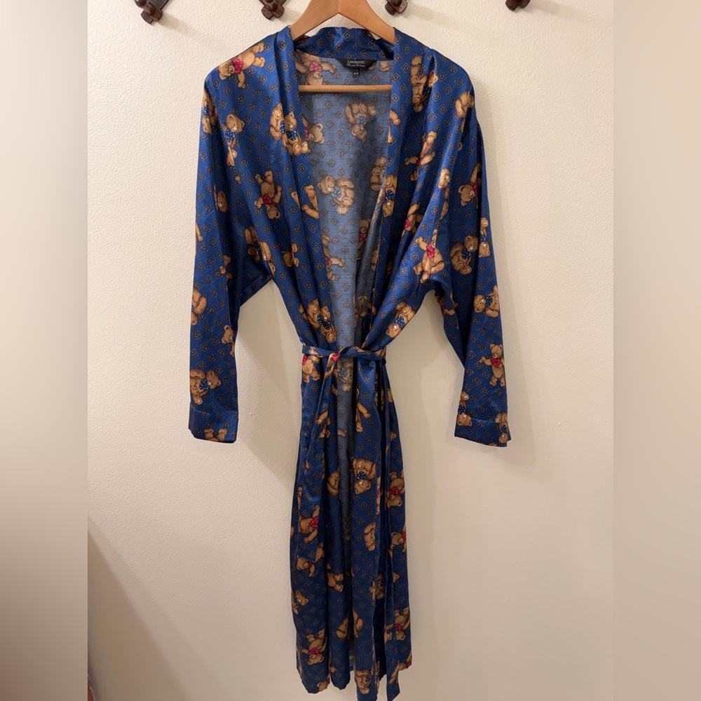 Vintage Teddy Bear Robe